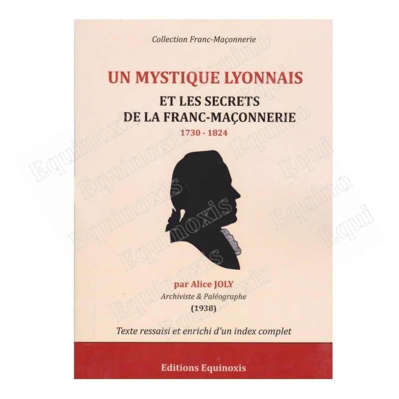 Un Mystique lyonnais et les secrets de la Franc-Maçonnerie – Alice Joly – Recto
